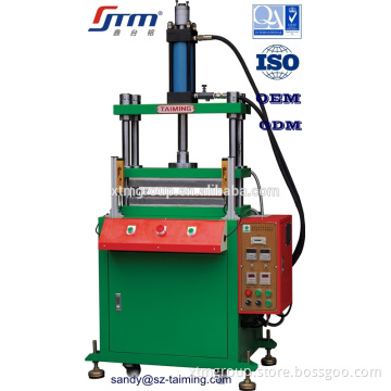 Plastic, silicon button Hydraulic Hot Press Die cutting machine